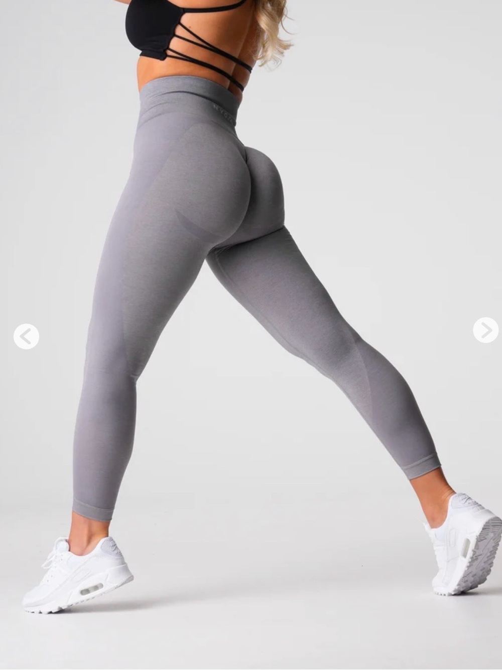 NVGTN Grey Contour 2.0 Seamless Leggings